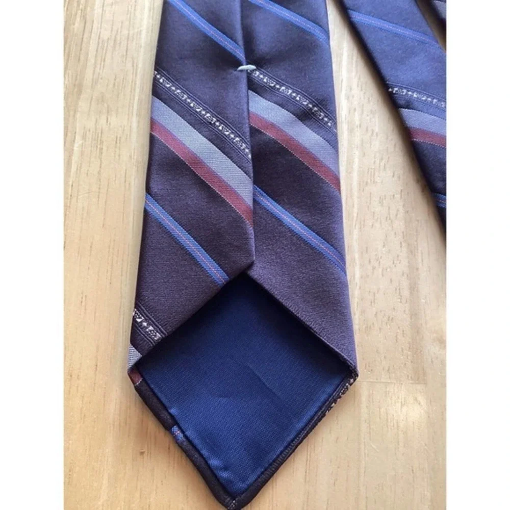 Ketch brown striped 3 inch mens‎ Designer Necktie Tie